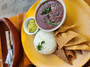 Chilli beans and guacamole at My House in 