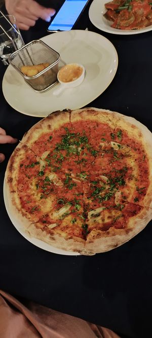 Pizza marinara at My House in 