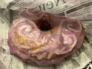 Lavender at VegAmazing Doughnuts - Tirso de Molina in Madrid