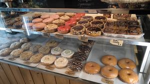 I could eat them all! at VegAmazing Doughnuts - Tirso de Molina in Madrid