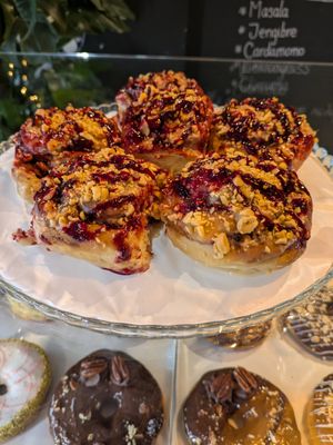 Pb roll at VegAmazing Doughnuts - Tirso de Molina in Madrid