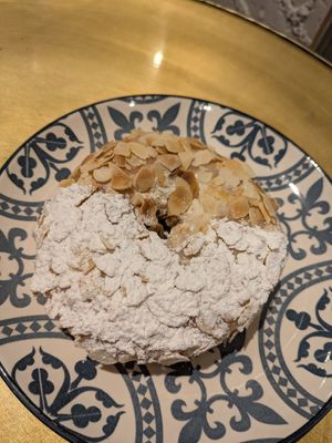 Almond biscoff doughnut at VegAmazing Doughnuts - Tirso de Molina in Madrid