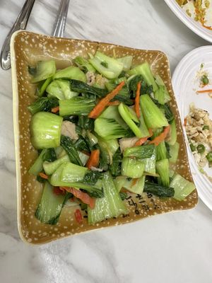 Xiao Bai Cai   at We Best Vegetarian Food 素非凡餐厅 in Yong Peng