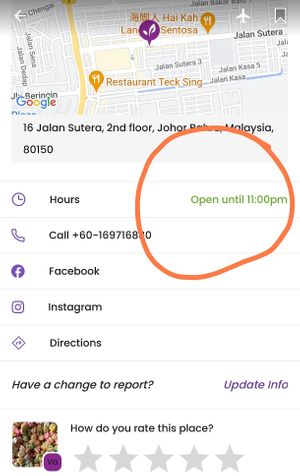 It's 11.45am now as I write. 
Very disappointing at Joy Village Cafe 快樂棧 in Johor Bahru