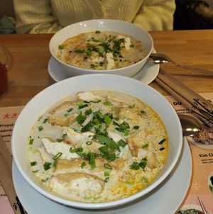 Ramen with tofu at Du-za-Mi-ha in Warsaw