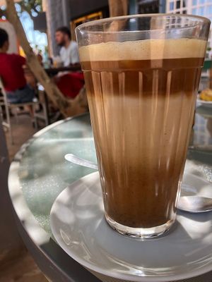"Tropical" coffee at Civitá Café in Brasilia
