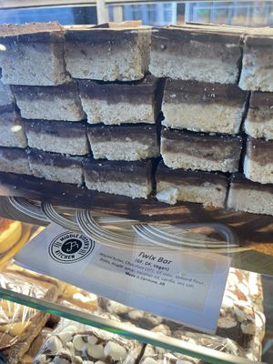   at Trailhead Café in Lake Louise