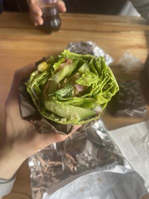   at Trailhead Café in Lake Louise