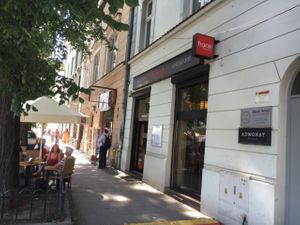 outside at Horai in Krakow