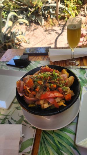 Chorrillana Meraki Veggie at Jardin Meraki in San Pedro De Atacama