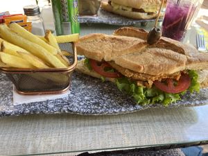 Vegan sandwich argento  at Jardin Meraki in San Pedro De Atacama
