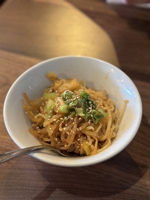 Bean Sprouts Salad  at RAKKAN Ramen in Las Vegas