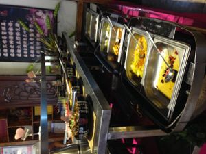 ... at Lovely Lotus Delicious Vegetarian in Dali