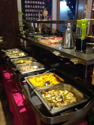 ... at Lovely Lotus Delicious Vegetarian in Dali