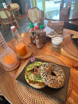   at Bagels 'n Eggs in Phu Quoc