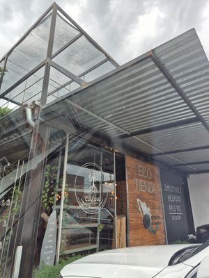 Entrance at CUL&CUL - Cultivo y Cultura in Queretaro