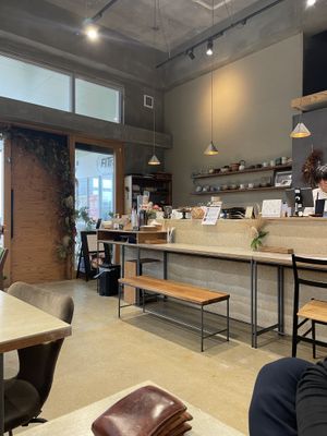 Interior of the shop  at Mamehoshi in Okinawa