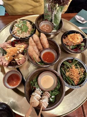 Verschiedene kleine Bowls #Veganuary at Greentable in Hamburg