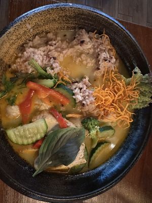 Super delicious rice  at Greentable in Hamburg