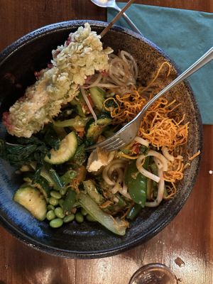 All fresh; tasty crispy rice stick  at Greentable in Hamburg