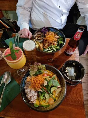 Large dish at Greentable in Hamburg