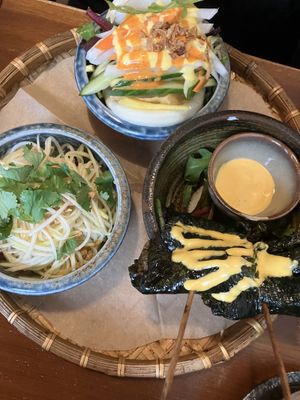 Three bowls  at Greentable in Hamburg