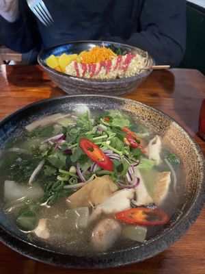 Pho & monk bowl   at Greentable in Hamburg