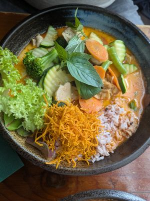 Red Curry (hot) at Greentable in Hamburg