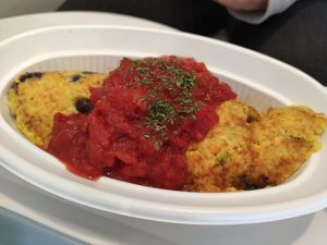 Omurice without bacon at Mame Kitchen Maruyama in Sapporo