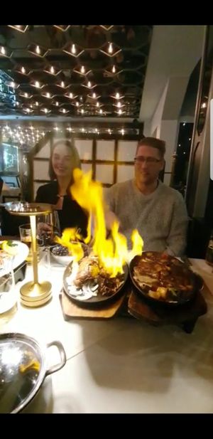 Angezündet vegane Ente at Bambus Garden in Hannover