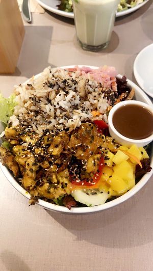 Bowl mit wildreis   at Katzentempel - Erlangen in Erlangen