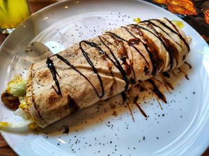 Gefülltes Nan at Die Waffel in Offenbach