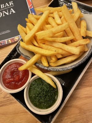 Fries - Bar Celona, Bremen  at Cafe & Bar Celona - Liebfrauenkirchhof in Bremen