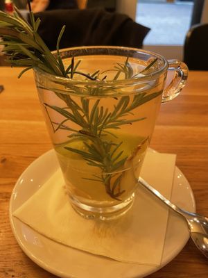 Fresh ginger tea - Bar Celona, Bremen  at Cafe & Bar Celona - Liebfrauenkirchhof in Bremen