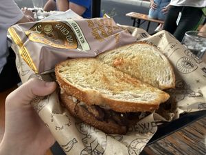 Tempeh sandwich   at Sideward Brewing Co in Orlando