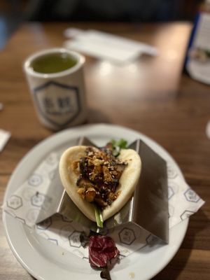 Vegan Bun  at Rakkan Ramen in Chicago