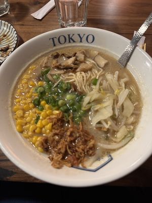 Miso ramen   at Rakkan Ramen in Chicago