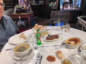 Brick oven fired apps - all delish at Depot 62 in Manchester