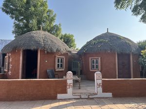 Mud houses   at Chhotaram Prajapat's Homestay in Jodhpur
