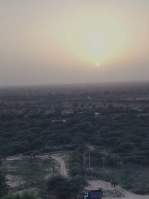 Best time to see sunset at Chhotaram Prajapat's Homestay in Jodhpur
