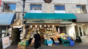 Fresh local ingredient restaurant, with salad buffet. at Shunse - 農家レストラン旬世 豪徳寺店 in Tokyo
