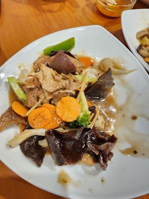 Agaric vege duck at Yummy Chinese Cuisine in Christchurch