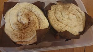 Vegan Lemon & Berry Vegan & GF muffins at Lost Watering Hole Lancefield Brewery in Lancefield