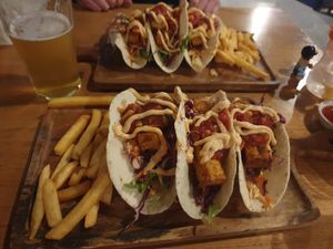 Taco Tuesday $15 Vegan Tofu Tacos at Lost Watering Hole Lancefield Brewery in Lancefield