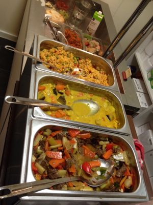 Buffet for 9 Euro at Loving Hut in Helsinki