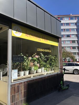   at Loving Hut in Helsinki