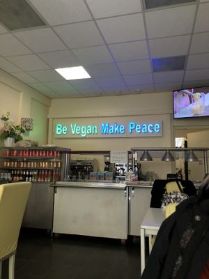   at Loving Hut in Helsinki