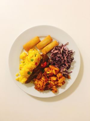 So delicious  at Loving Hut in Helsinki