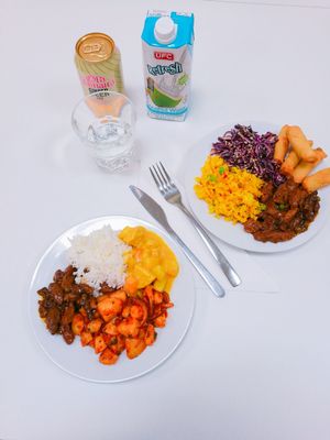 Delicious food and lovely service at Loving Hut in Helsinki