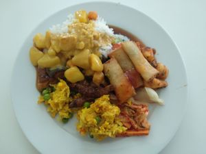 Nice range of flavors! at Loving Hut in Helsinki